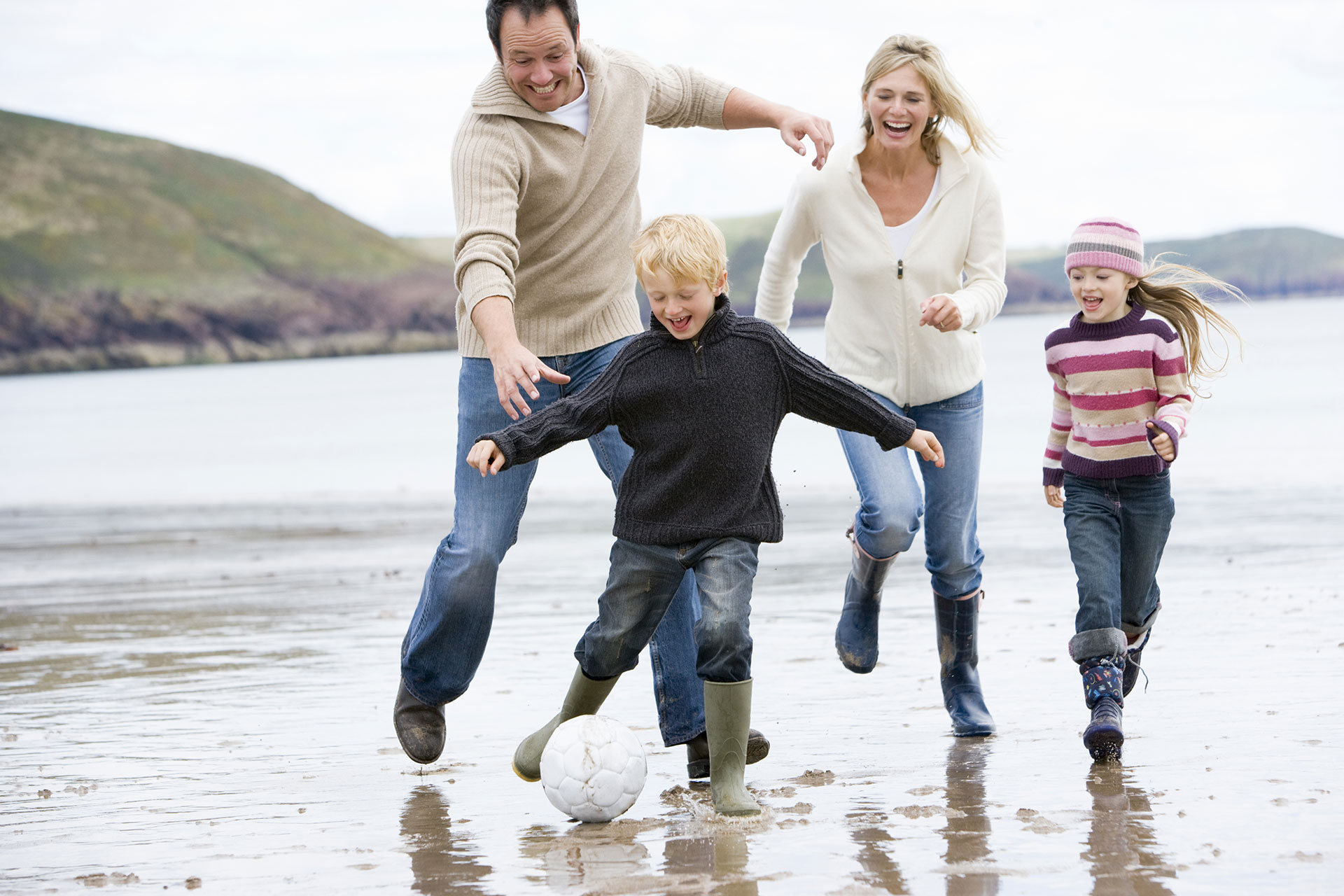 Family Laughing